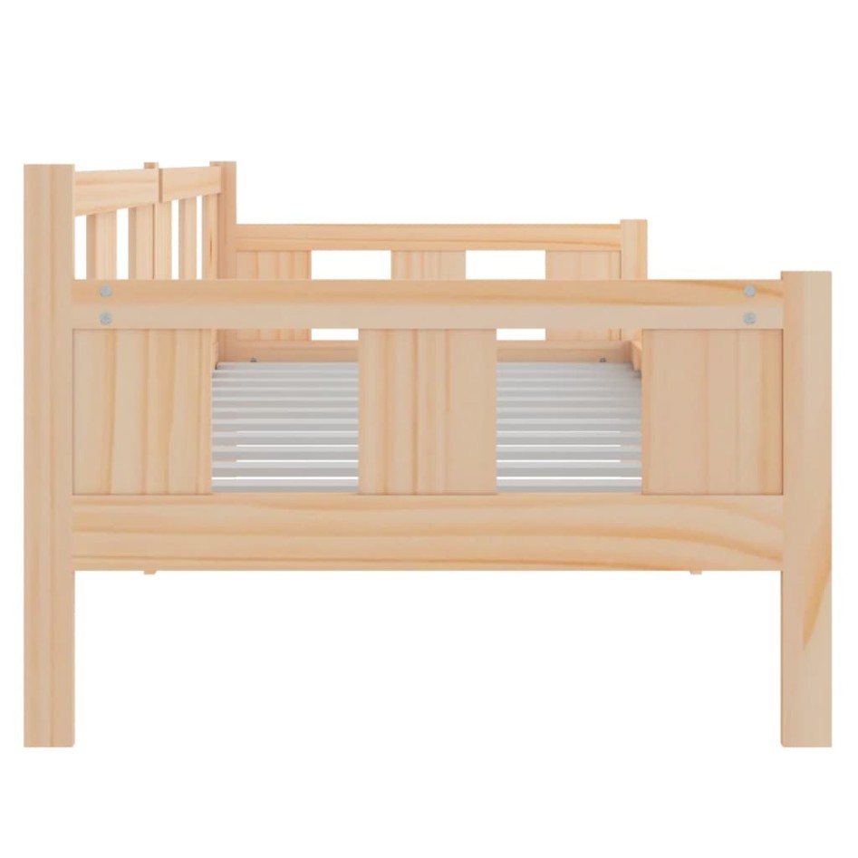 Sofá cama madera maciza de pino 80x200