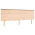 Estructura de cama de matrimonio con cabecero madera
