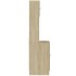 Mueble de cocina madera de ingeniería roble Sonoma 60x50x180