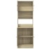 Mueble de cocina madera de ingeniería roble Sonoma 60x50x180