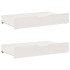 Sofá cama con cajones madera maciza de pino 90x200