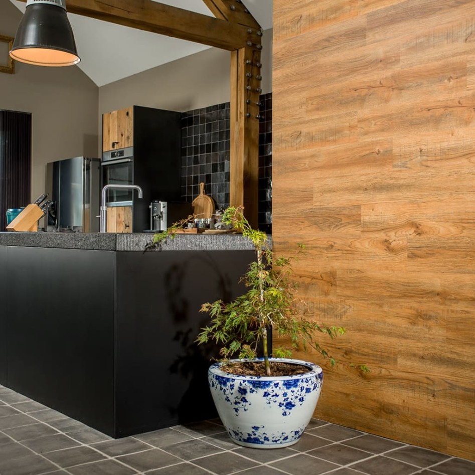 WallArt Tablones aspecto madera 30 uds GL-WA29 roble reciclado