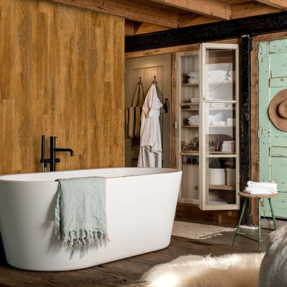 WallArt Tablones aspecto madera 30 uds GL-WA29 roble reciclado