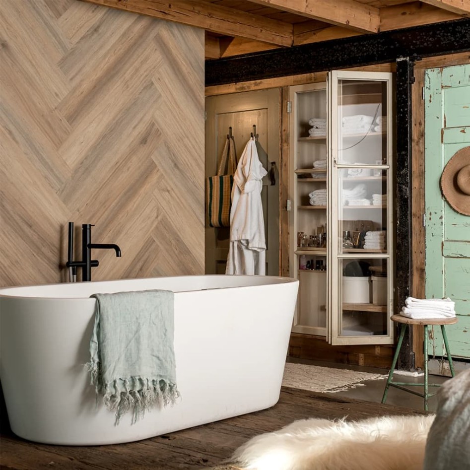 WallArt Tablones aspecto madera GL-WA27 30 uds roble marrón