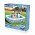 Bestway Piscina hinchable infantil azul 229x152x56