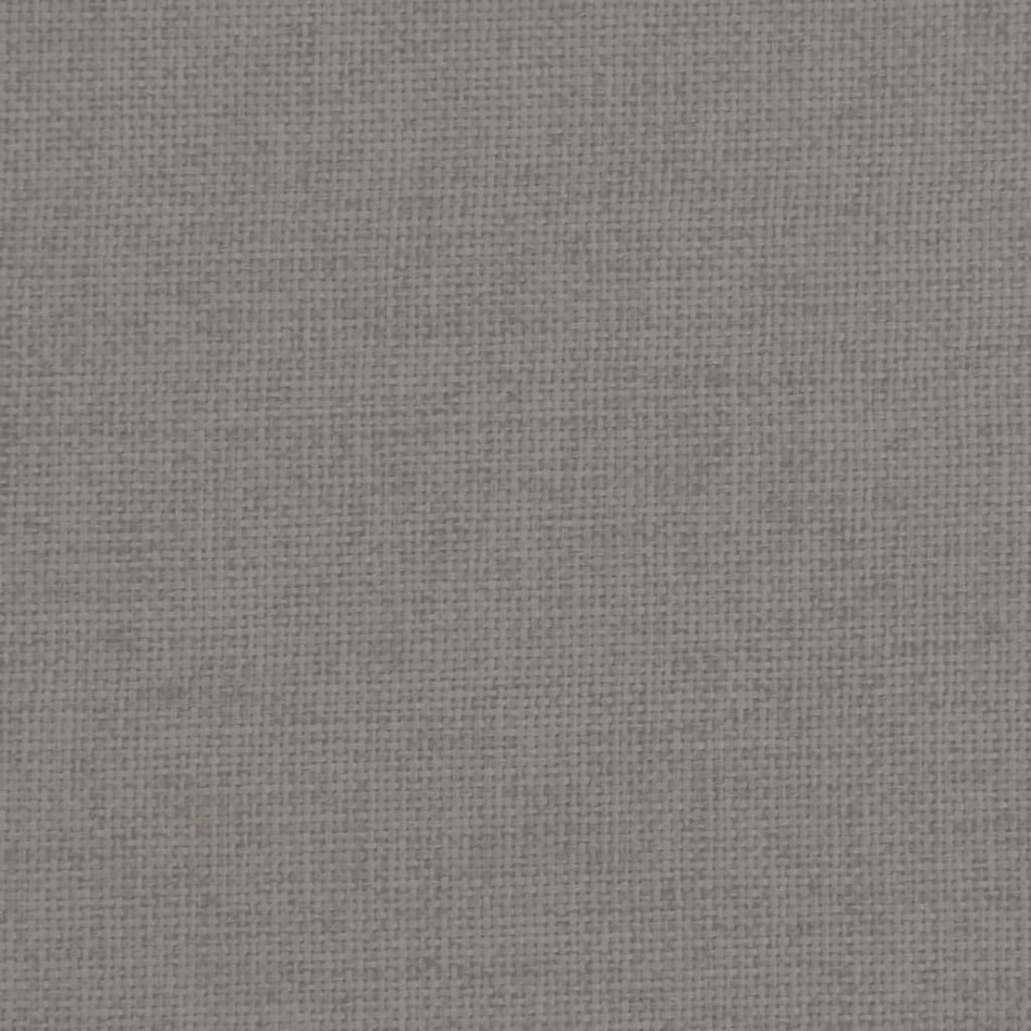 Sofá para niños de tela gris taupé 70x40x24