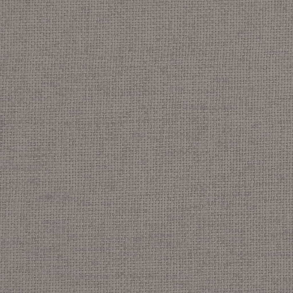 Sofá para niños de tela gris taupe 50x40x30