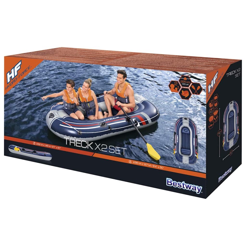 Bestway Set de botes inflables Hydro-Force Treck x2 255x127