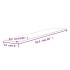 Paneles de pared con aspecto de madera PVC gris 4,12