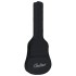 Guitarra clásica para principiantes con funda negro 3/4
