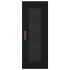 Aparador de madera contrachapada negro 34,5x34x180