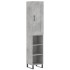 Aparador de madera contrachapada gris hormigón 34,5x34x180