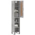 Aparador de madera contrachapada gris hormigón 34,5x34x180