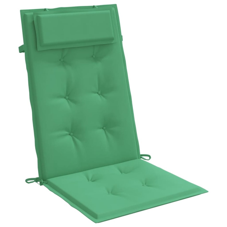 Cojines de silla con respaldo alto 6 uds tela Oxford