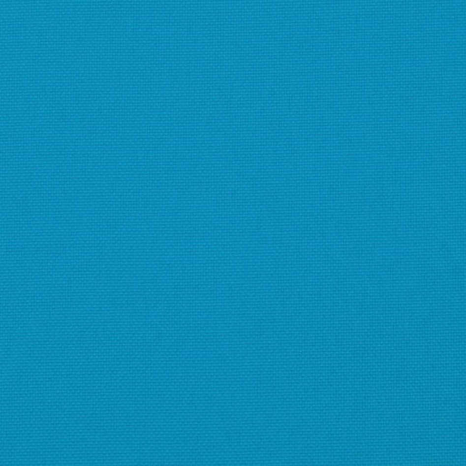 Cojines de silla con respaldo alto 4 uds tela Oxford azul