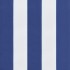 Cojines para palés 3 piezas tela Oxford azul y blanco a