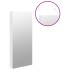 Espejo con joyero y luces LED para pared