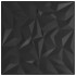 Paneles de pared 12 uds XPS amatista negro 50x50 cm 3
