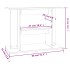 Soporte para acuario madera de ingeniería blanco 80x35x60