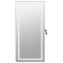 Espejo con joyero y luces LED para pared