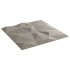 Paneles de pared 24 uds diamante gris hormigón 50x50cm XPS 6