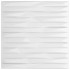Paneles de pared 24 uds XPS piedra blanco 50x50 cm 6