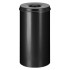 V-Part Papelera autoextinguible negro 50