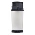 Curver Papelera de pedal doble Deco plateado 23L +