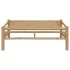 Mesa de centro de jardín bambú 100x55x33