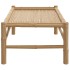Mesa de centro de jardín bambú 100x55x33