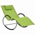 Tumbona con almohada textileno