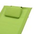 Tumbona con almohada textileno