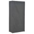 Armario de tela gris 79x40x170