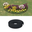 Borduras de jardín 3 uds polietileno negro 10 m 10 cm