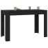 Mesa de comedor de madera contrachapada negro 120x60x76