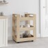 Carrito de cocina madera contrachapada color roble 60x45x80