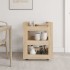 Carrito de cocina madera contrachapada color roble 60x45x80