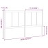 Cabecero de cama madera maciza de pino 155,5x4x100