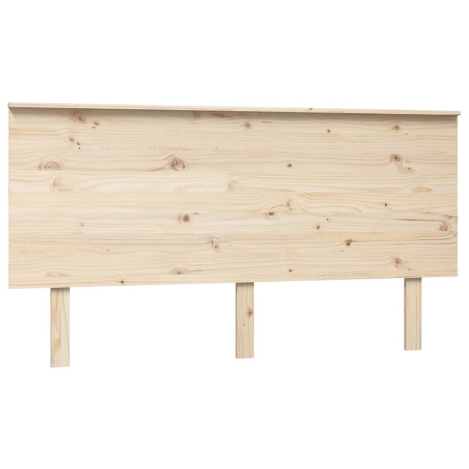 Cabecero de cama madera maciza de pino 154x6x82,5