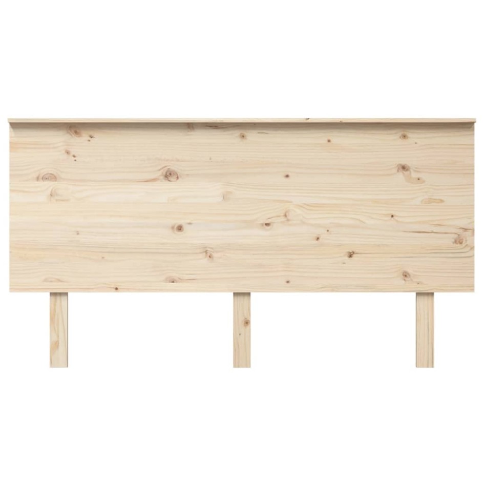 Cabecero de cama madera maciza de pino 154x6x82,5
