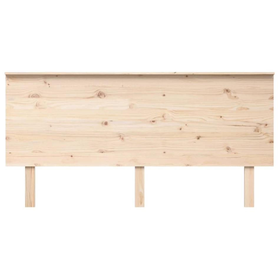 Cabecero de cama madera maciza de pino 164x6x82,5