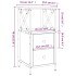 Mesita de noche madera de ingeniería gris Sonoma 34x35,5x70