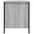 Mesita de noche 2 uds madera ingeniería gris Sonoma 40x42x50