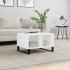 Mesa de centro madera contrachapada blanco 60x50x36,5
