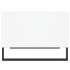 Mesa de centro madera contrachapada blanco 60x50x36,5