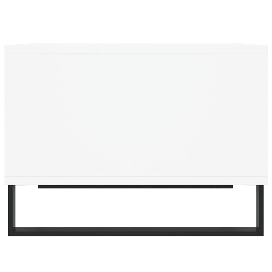 Mesa de centro madera contrachapada blanco 60x50x36,5