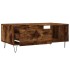 Mesa de centro madera contrachapada roble ahumado 90x50x36,5