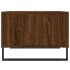 Mesa de centro madera contrachapada marrón roble 60x50x36,5