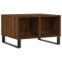 Mesa de centro madera contrachapada marrón roble 60x50x36,5