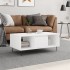 Mesa de centro madera contrachapada blanco 90x50x36,5